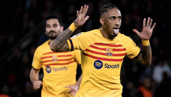 البرازيلي رافينيا جناح برشلونة