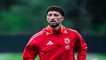 وسام أبو علي مهاجم الأهلي