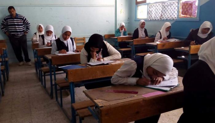 إحدى لجان امتحانات الشهادة الإعدادية- أرشيفية