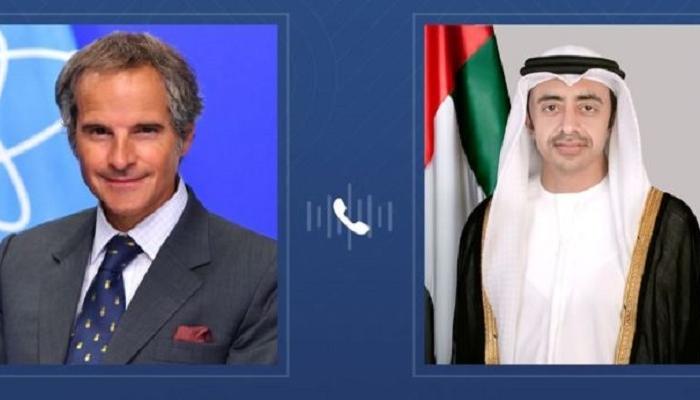 الشيخ عبدالله بن زايد آل نهيان ورافائيل غروسي