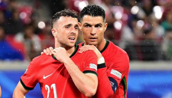 رونالدو وجوتا في منتخب البرتغال