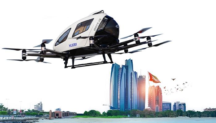 أبوظبي تحلق نحو المستقبل.. التاكسي الطائر يبدأ أولى رحلاته