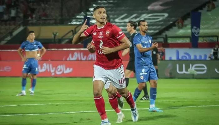محمد شريف مهاجم الأهلي