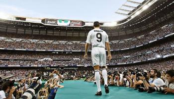 استقبال تاريخي لكريستيانو رونالدو في ريال مدريد