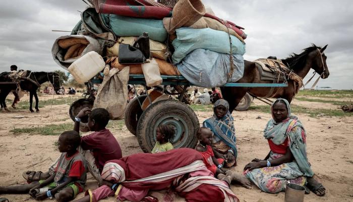 نازحون في دارفور جراء الحرب في السودان - أرشيفية