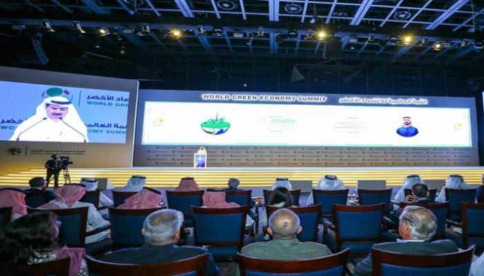 فعاليات خلال القمة العالمية للاقتصاد الأخضر 