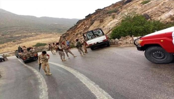 جانب من المواجهات في المهرة عقب توقيف قيادي حوثي