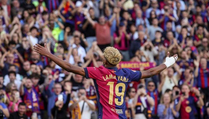 لامين يامال نجم برشلونة الواعد