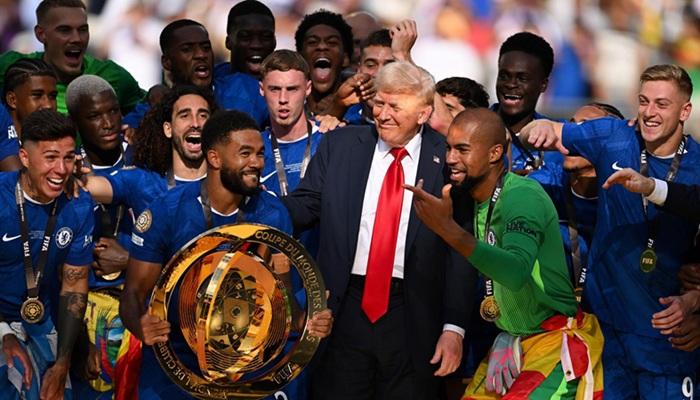دونالد ترامب ونجوم تشيلسي