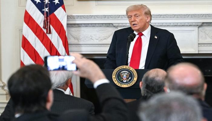 الرئيس الأمريكي دونالد ترامب - أ ف ب 