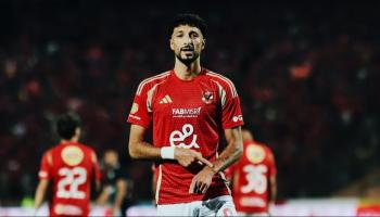 وسام أبو علي مهاجم الأهلي
