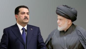 مقتدى الصدر ومحمد شياع السوداني