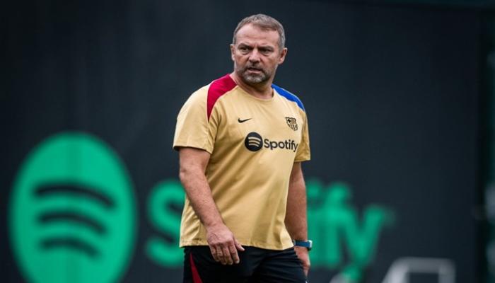 هانز فليك مدرب برشلونة