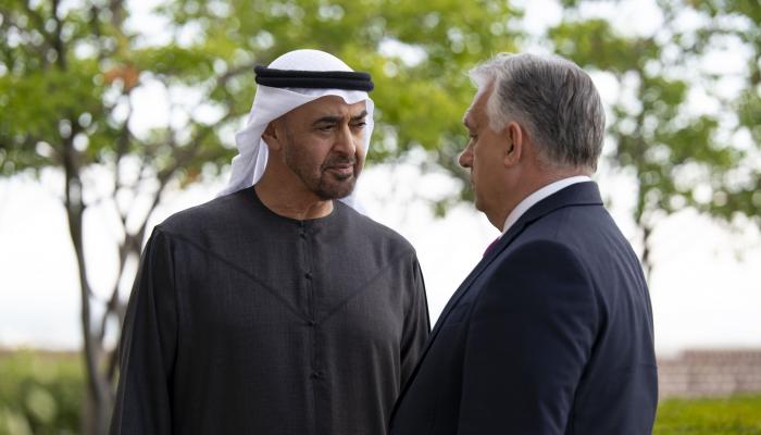 الشيخ محمد بن زايد آل نهيان ورئيس وزراء المجر