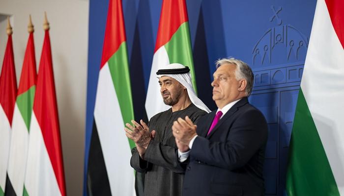 الشيخ محمد بن زايد آل نهيان ورئيس وزراء المجر