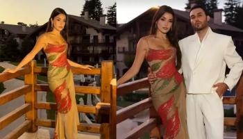 Hande Erçel Lübnan’daki Düğüne Güzelliğiyle Damgasını Vurdu! Hakan Sabancı Detayı Dikkat Çekti
