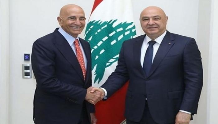 الرئيس اللبناني والمبعوث الأمريكي
