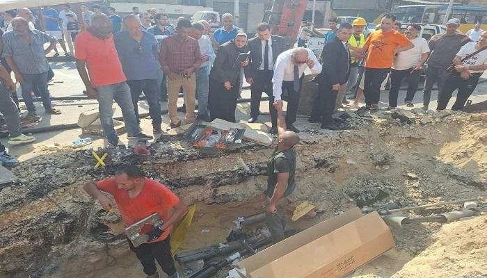 إصلاح أعطال الكهرباء في محافظة الجيزة