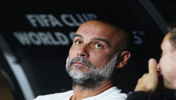 بيب غوارديولا المدير الفني لمانشستر سيتي