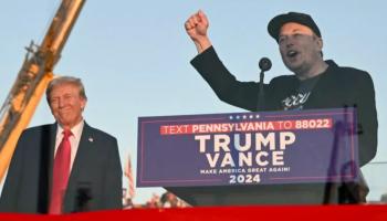 ماسك مع ترامب