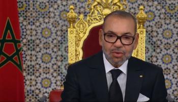 العاهل المغربي الملك محمد السادس 