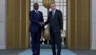 Erdoğan, Gabon Cumhurbaşkanı Nguema’yı Resmi Törenle Karşıladı