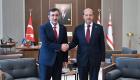 Cumhurbaşkanı Yardımcısı Yılmaz ile KKTC Cumhurbaşkanı Tatar Görüştü