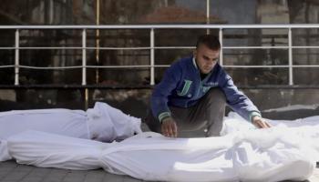 جثث فلسطينيين قتلوا في فبراير 2024