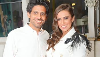 حمدي الميرغني وإسراء عبد الفتاح