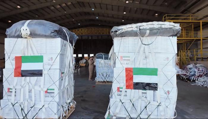 المساعدات الإماراتية