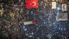 İstanbul’da Binlerce Kişiden Gazze’ye Destek