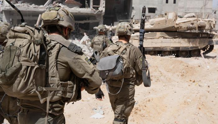 عناصر من الجيش الإسرائيلي في غزة