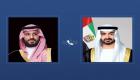 محمد بن زايد يبحث مع ولي عهد السعودية العلاقات الثنائية والتطورات الإقليمية