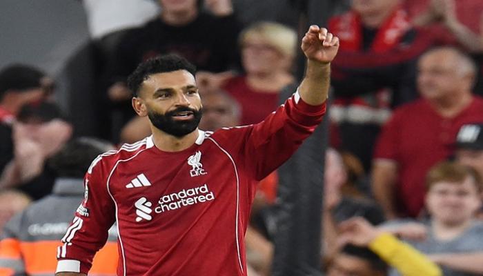 صلاح من فوز ليفربول على بورنموث