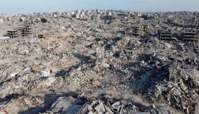 دمار واسع النطاق في غزة