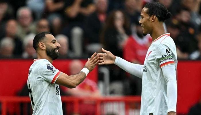 محمد صلاح وفيرجيل فان دايك