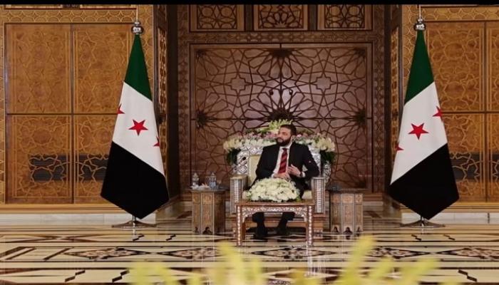 الرئيس السوري أحمد الشرع