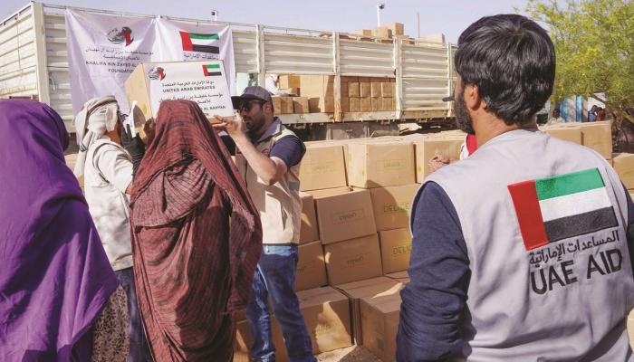 المساعدات الإماراتية - أرشيفية