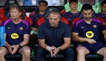 هانز فليك مدرب برشلونة