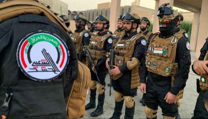 عناصر من الحشد الشعبي