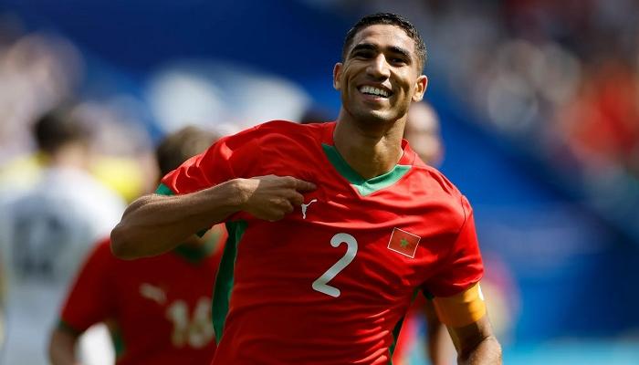 أشرف حكيمي نجم منتخب المغرب