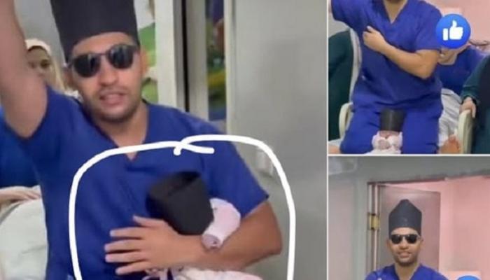 جانب من الفيديو المثير للجدل