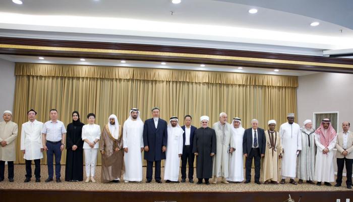 وفد المجتمعات المسلمة يلتقي بممثلي الجمعية الإسلامية بشينجيانغ