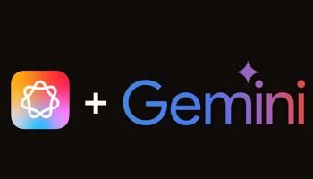 مساعد أبل الصوتي Siri وتطبيق Gemini