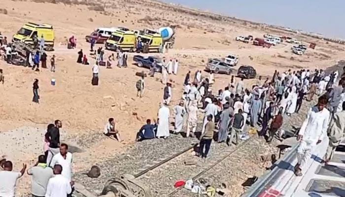 حادث قطار مطروح