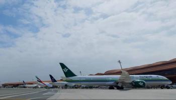 طائرة سعودية- أرشيفية