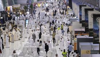 اليوم الثالث من معرض أبوظبي الدولي للصيد والفروسية 2025