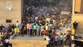 جنازة ضحايا حادث الإقليمي