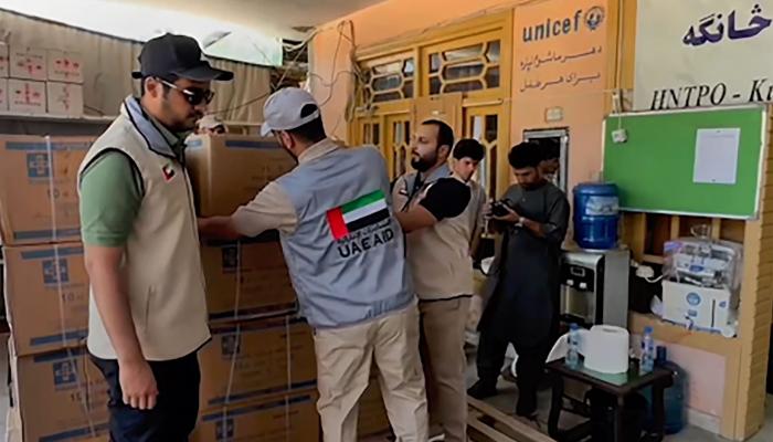 مساعدات طبية إماراتية لتعزيز قدرة القطاع الصحي في أفغانستان