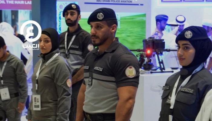 شرطة أبوظبي في معرض الصيد والفروسية 2025